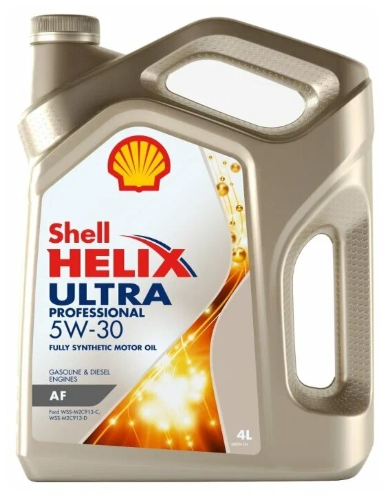 SHELL Helix Ultra Professional AF 5W-30, 4 л